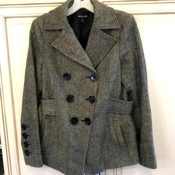 Guess Jackets & Blazers - Guess wool blend coat size small